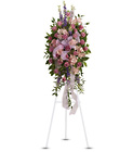 Finest Farewell Spray from Backstage Florist in Richardson, Texas